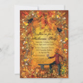 EINLADUNG VON PUMPKIN-HALLOWEEN-PARTY (Vorderseite)