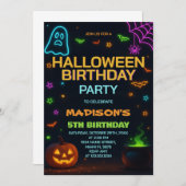 Einladung von Pumpkin Patch Kindergeburtstag (Vorne/Hinten)