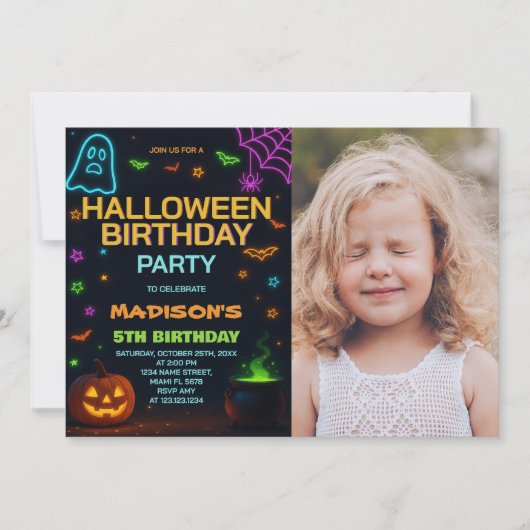 Einladung von Pumpkin Patch Kindergeburtstag (Vorderseite)