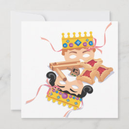 Einladung von Purim Mask und Cookies