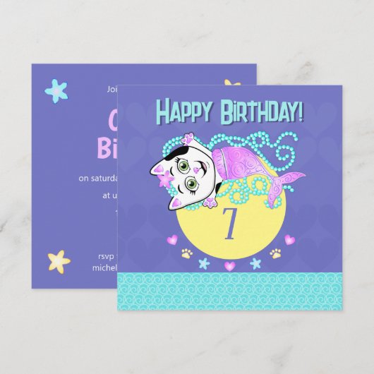 Einladung von Purrmaid (Vorne/Hinten)