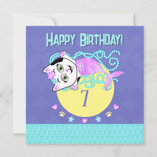 Einladung von Purrmaid (Vorderseite)