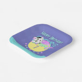 Einladung von Purrmaid Pappteller (Gewinkelt)