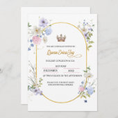 Einladung von Queen Holiday Luncheon (Vorne/Hinten)