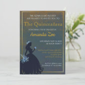 Einladung von Quinceañera (Stehend Vorderseite)