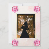 Einladung von Quinceañera (Rückseite)