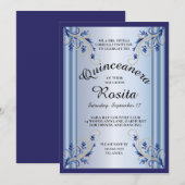 Einladung von Quinceanera (Vorne/Hinten)