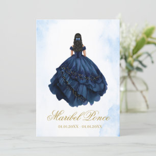 Einladung von Quinceanera auf Spanisch