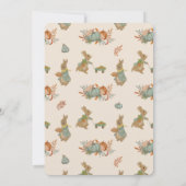 Einladung von Rabbit Peter Birthday (Rückseite)