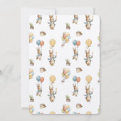 Einladung von Rabbit Peter Birthday (Rückseite)