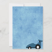 Einladung von Racecar zum Geburtstag (Rückseite)