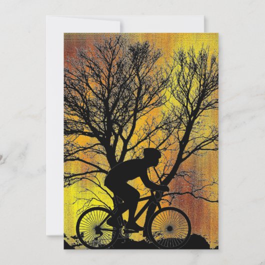 Einladung von Radfahrern (Vorderseite)