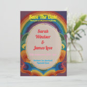 Einladung von Rainbow (Stehend Vorderseite)