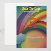 Einladung von Rainbow (Vorne/Hinten)