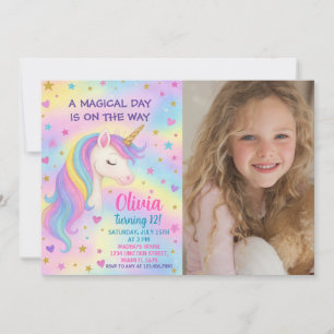 Einladung von Rainbow Unicorn