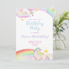 Einladung von Rainbow Unicorn