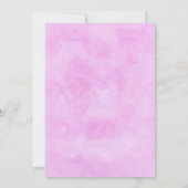 Einladung von Rainbow Unicorn (Rückseite)