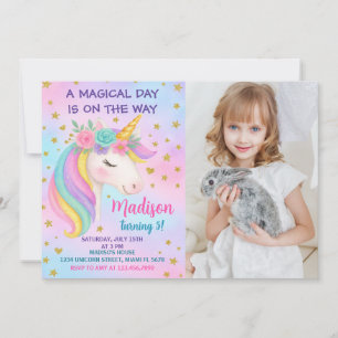 Einladung von Rainbow Unicorn