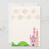 Einladung von Rapunzel Birthday Party (Rückseite)