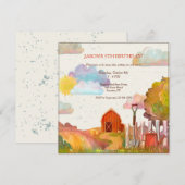 Einladung von Red Barn (Vorne/Hinten)