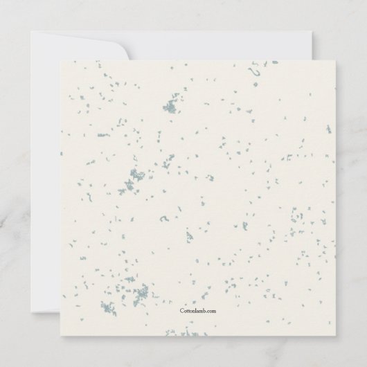 Einladung von Red Barn (Rückseite)