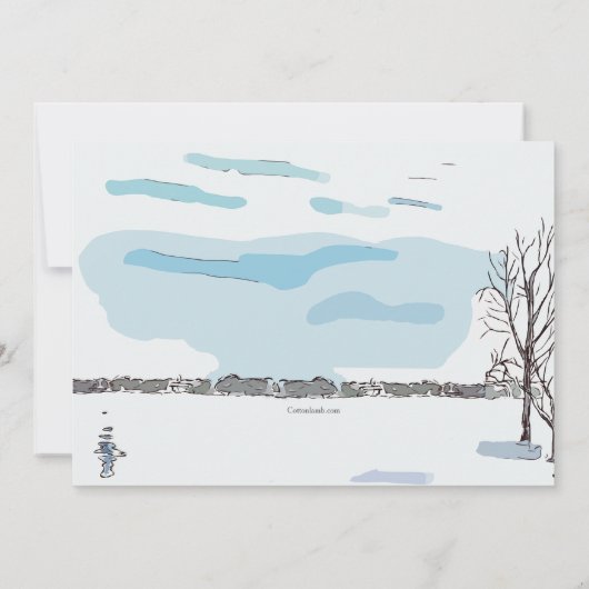 Einladung von Red Barn (Rückseite)