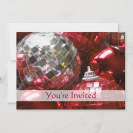Einladung von Red Baubles 'You re Invited'