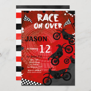 Einladung von Red Bike Birthday