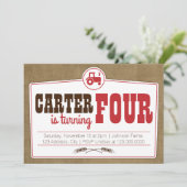 Einladung von Red Country Tractor (Stehend Vorderseite)