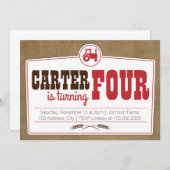 Einladung von Red Country Tractor (Vorne/Hinten)