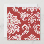 Einladung von Red Damask (Rückseite)