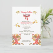 Einladung von Red Fall Boots (Stehend Vorderseite)