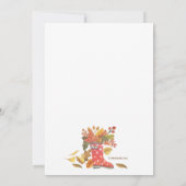 Einladung von Red Fall Boots (Rückseite)