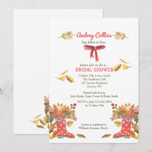 Einladung von Red Fall Boots