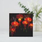 Einladung von Red Lanterns (Stehend Vorderseite)