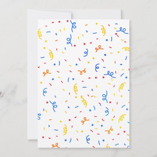 Einladung von Red Playground Boys (Rückseite)