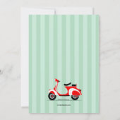 Einladung von Red Scooter (Rückseite)