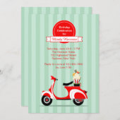 Einladung von Red Scooter (Vorne/Hinten)