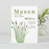 Einladung von Reeds Birthday (Stehend Vorderseite)