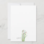 Einladung von Reeds Birthday (Rückseite)