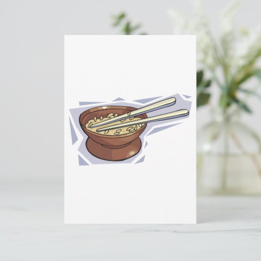 Einladung von Reis (Stehend Vorderseite)