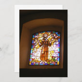 Einladung von religiös festem Glas (Vorne/Hinten)