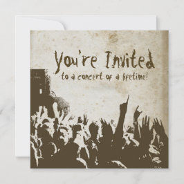 Einladung von Retro Stached Rock