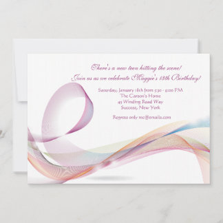 Einladung von Ribbons Geburtstagsparty