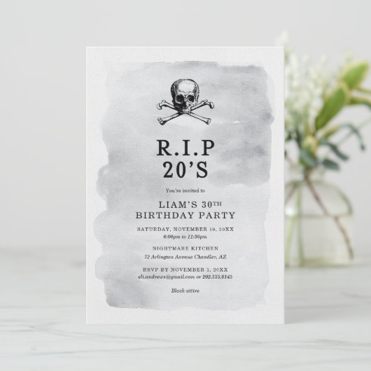 Einladung von RIP 20 (Stehend Vorderseite)