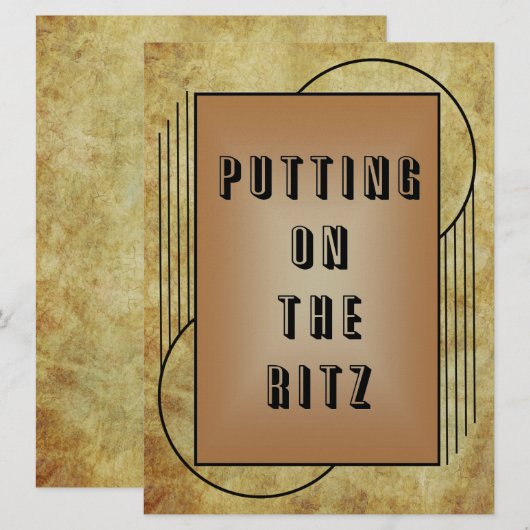 Einladung von Ritz (Vorne/Hinten)