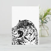 Einladung von Roaring Jaguar (Stehend Vorderseite)