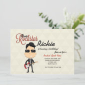 Einladung von Rockstar (Stehend Vorderseite)