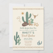 Einladung von Rodeo zum Geburtstag (Vorderseite)