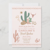 Einladung von Rodeo zum Geburtstag (Vorderseite)